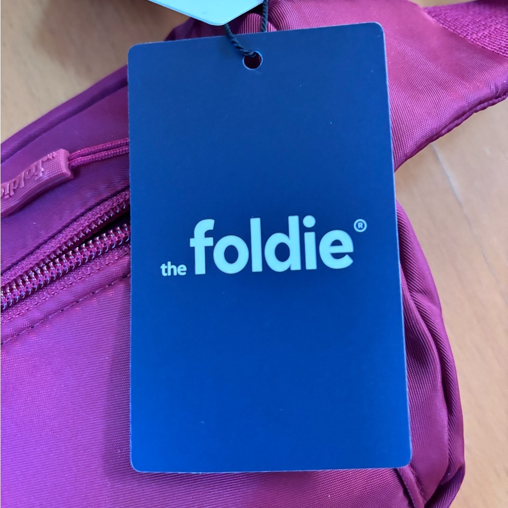 Foldie red crossbody bag - Picture 6 of 8